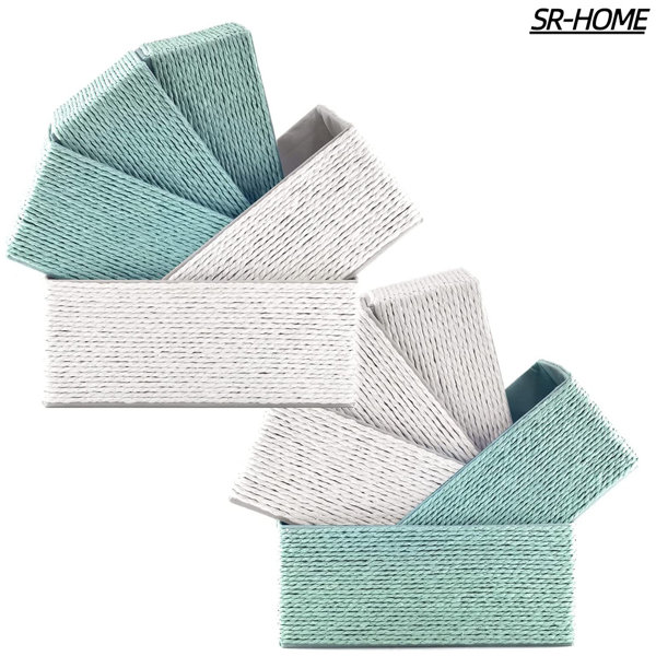 SRHOME 10Pack Decorative Storage Baskets Wayfair Canada